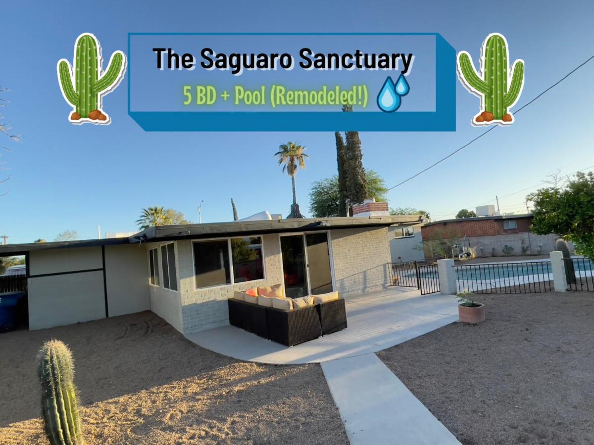 Private Home - Heated Pool, Billiards, Darts, Foosball, Fireplace, 5 Smart Tvs, Bbq, Cotton Bedding - The Saguaro Sanctuary, Pool Heat Optional Тусон Екстериор снимка