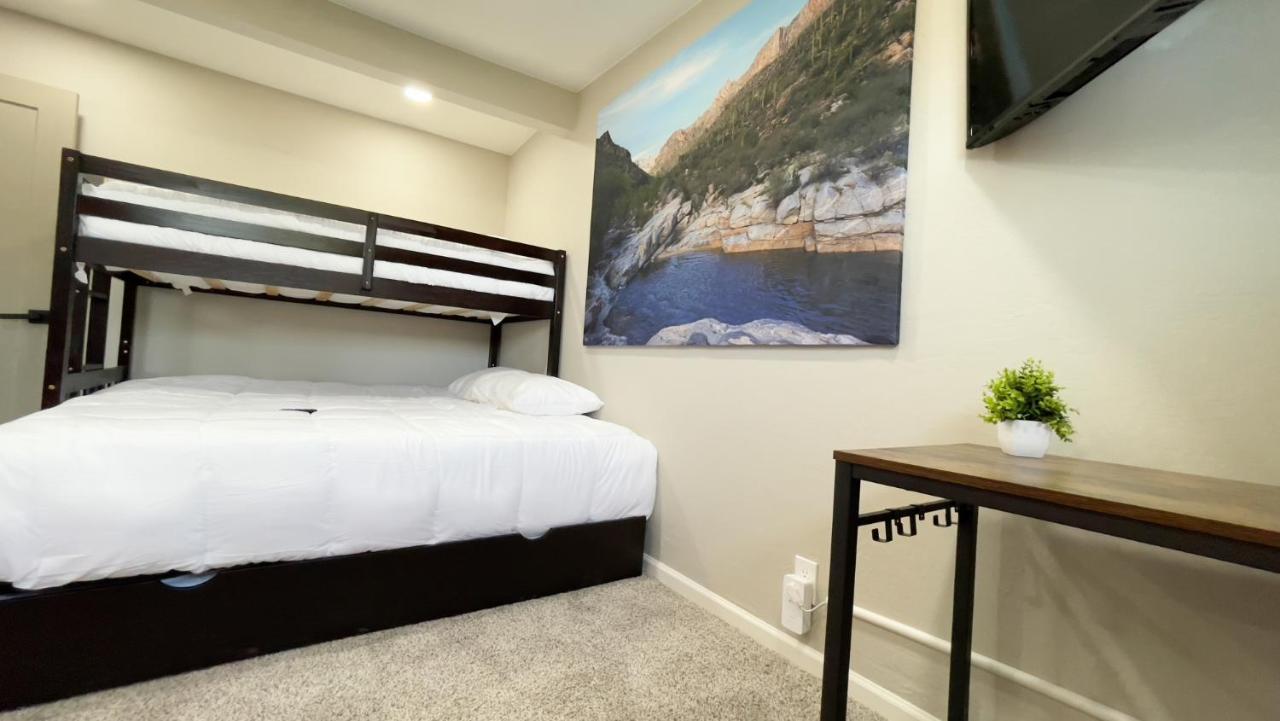 Private Home - Heated Pool, Billiards, Darts, Foosball, Fireplace, 5 Smart Tvs, Bbq, Cotton Bedding - The Saguaro Sanctuary, Pool Heat Optional Тусон Екстериор снимка