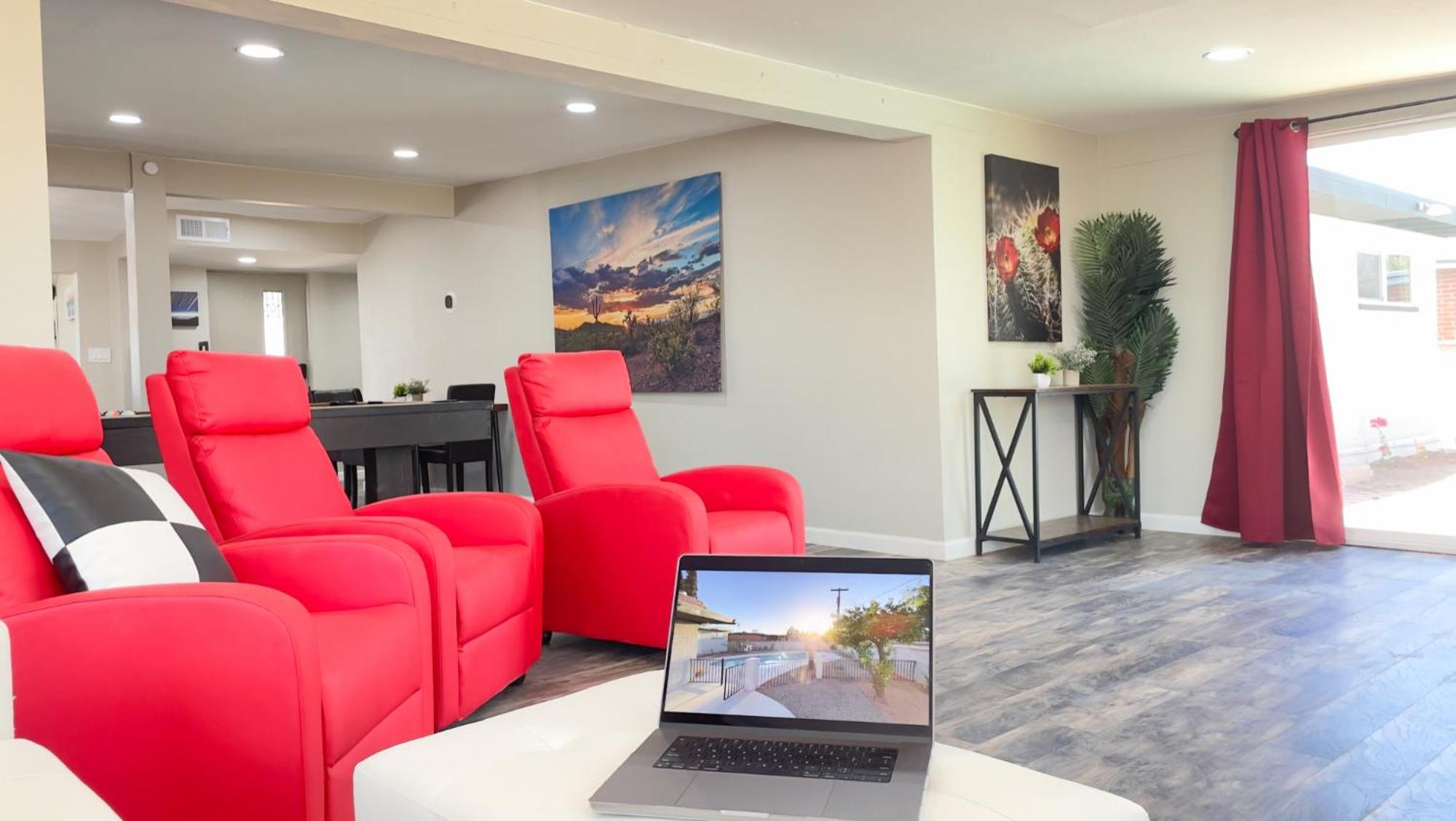 Private Home - Heated Pool, Billiards, Darts, Foosball, Fireplace, 5 Smart Tvs, Bbq, Cotton Bedding - The Saguaro Sanctuary, Pool Heat Optional Тусон Екстериор снимка